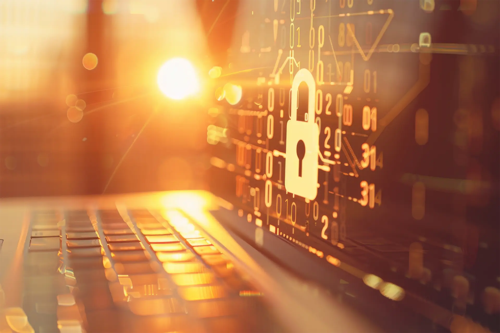 Computer con dati criptati grazie a protocollo HTTPS