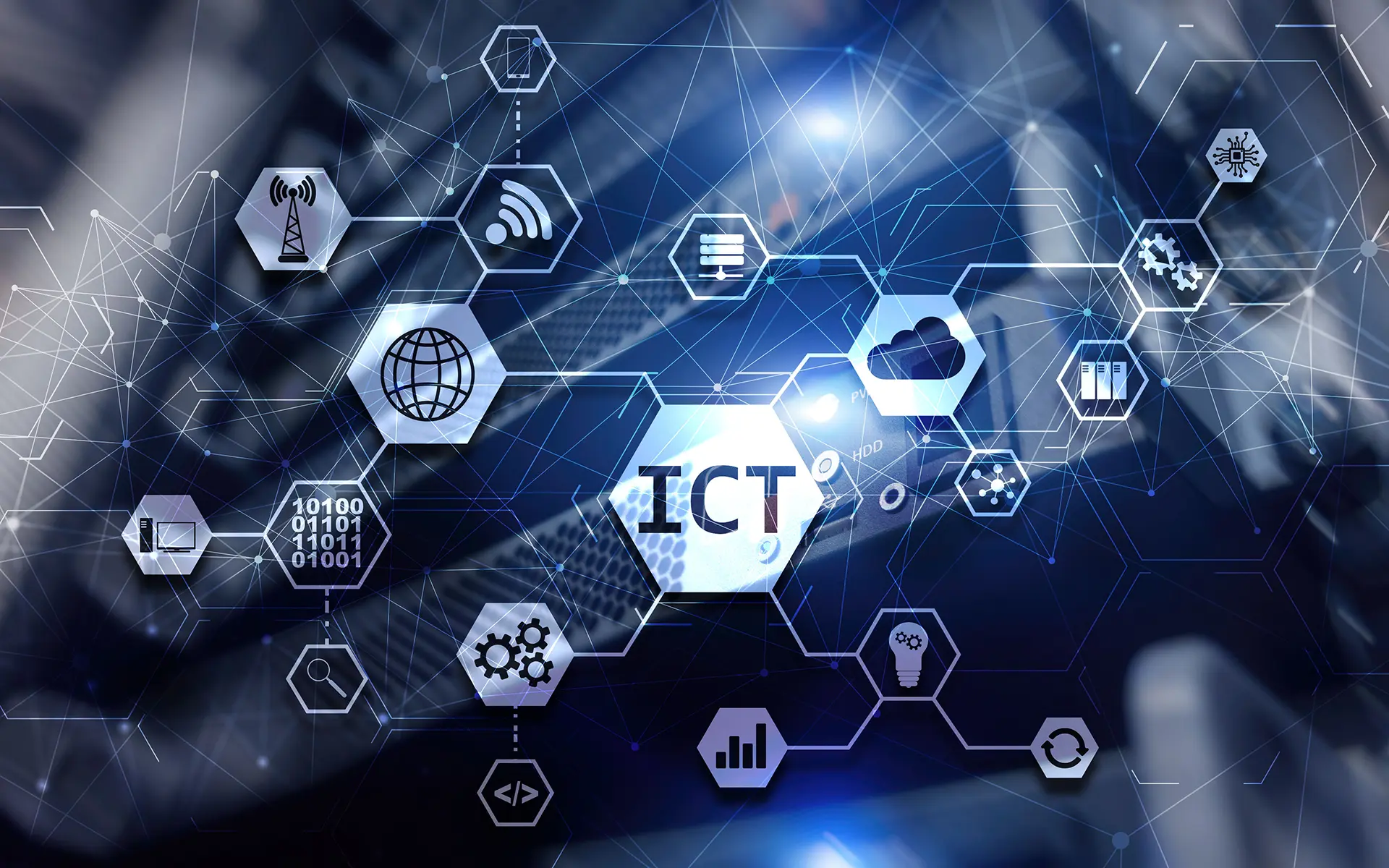 Scheme with fundamental aspects of ICT