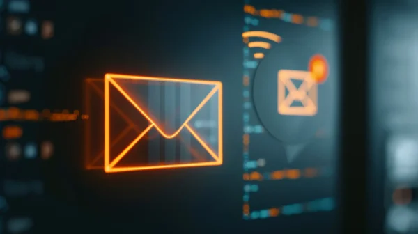 Messages via email