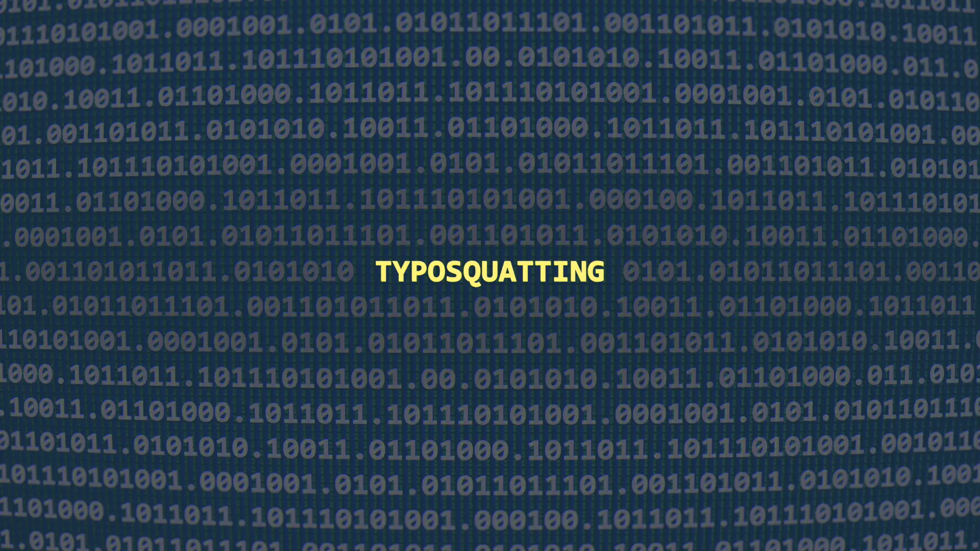Obiettivi principali del typosquatting