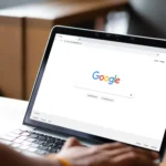 Google sul schermo
