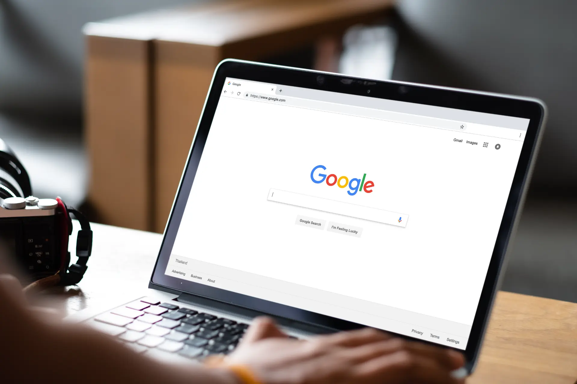 Google on desktop
