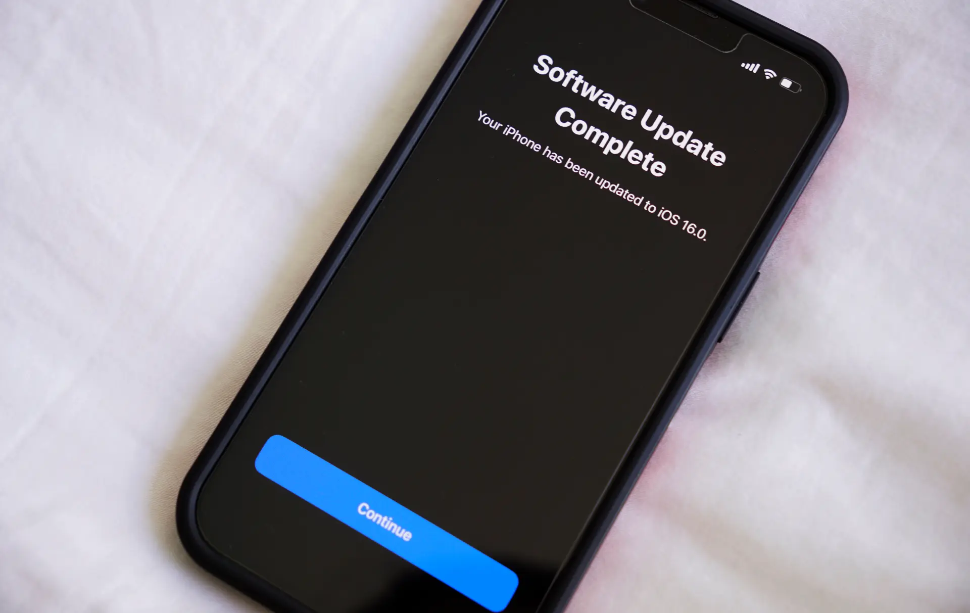Restore iPhone