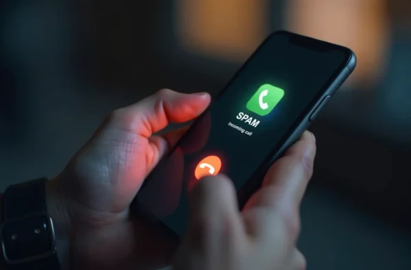 la dicitura sospetto spam